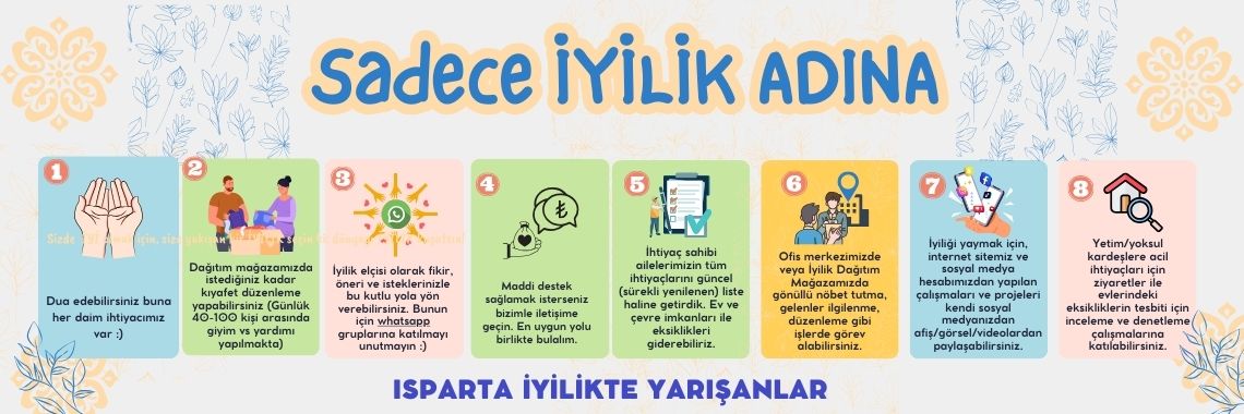 Sadece İyilik işte birkaçı