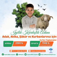 15.  ADAK, AKİKA, ŞÜKÜR vs KURBANLARI