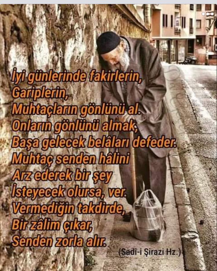 İbret içinde ibret..Dünya içinde ahiret..
