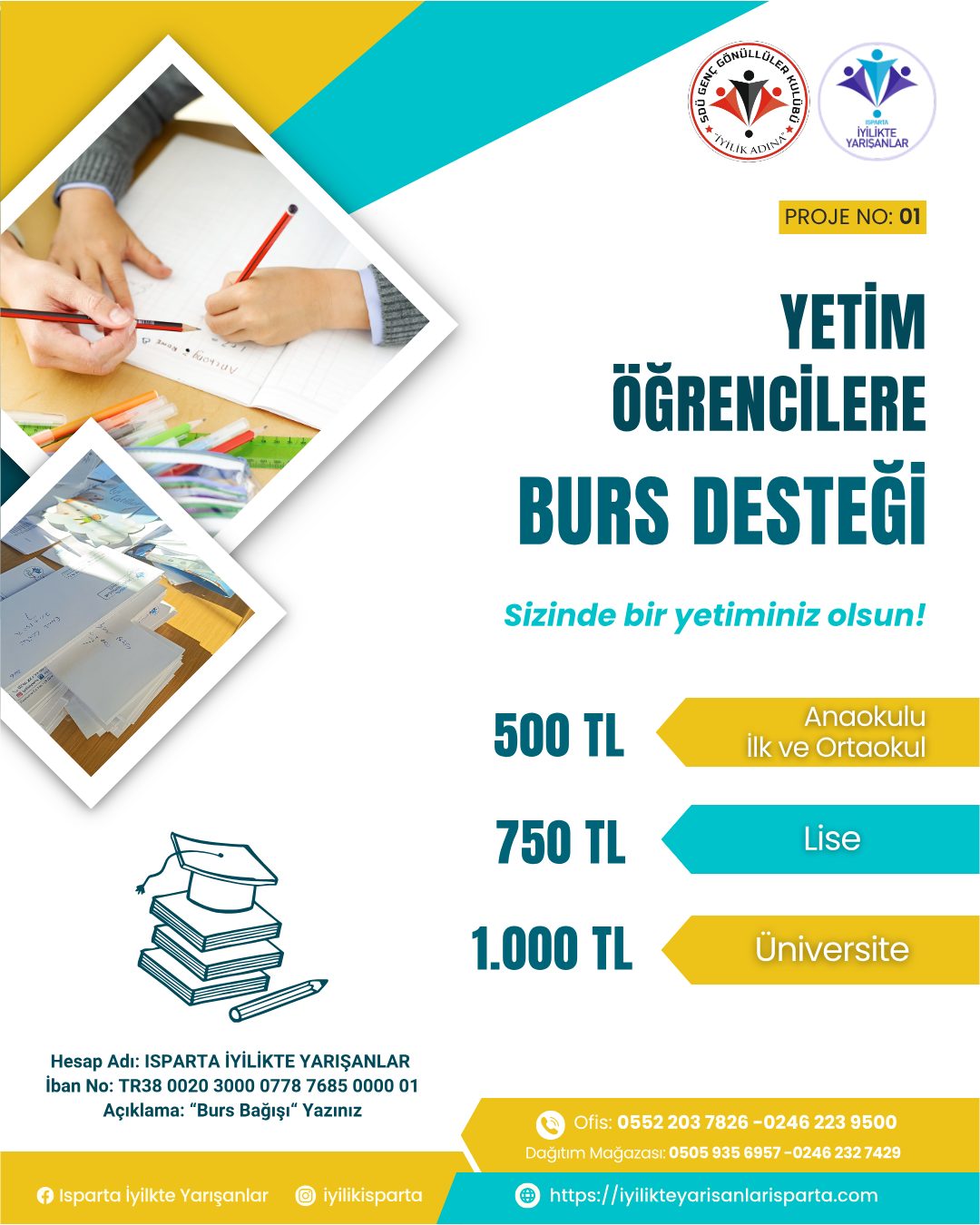 22. Okul Destek/Eğitim Bursu