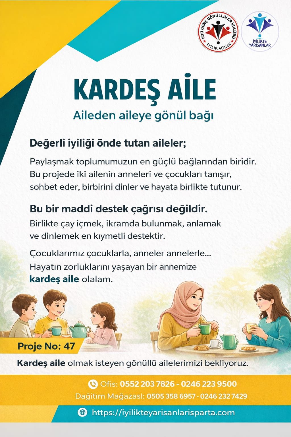 Kardeş Aile/Arkadaş Anne HANIMLARA İYİLİK FIRSATI